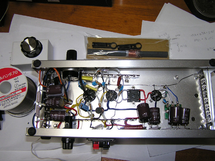 RADIO KITS IN JA : 3S-STD 真空管ラジオ 3球スーパー 3号機