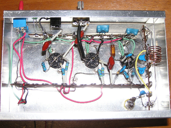 RADIO KITS IN JA : 乾電池方式のFM ワイヤレスマイク 真空管3A5
