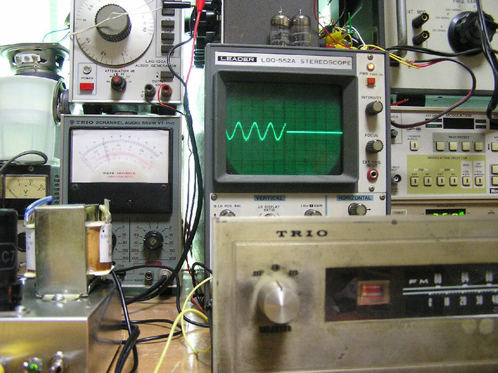 RADIO KITS IN JA : FMチューナー をちょっと 調整。 TRIO FM-30 その3