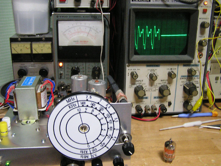 RADIO KITS IN JA : 自作短波真空管ラジオ 6BQ7,6BA6,6AL5 回路図 RADIO KITS IN JA : 自作短波真空管ラジオ 6BQ7,6BA6,6AL5 回路図