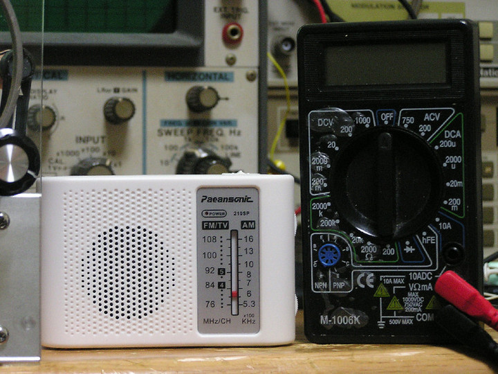 RADIO KITS IN JA : AM /FM ラジオキット CF210SP 造ってみた。