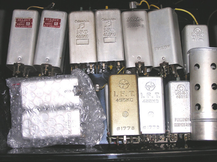 真空管ラジオ RADIO KITS IN JA : 真空管ラジオ用455Khz IFT ナショナル