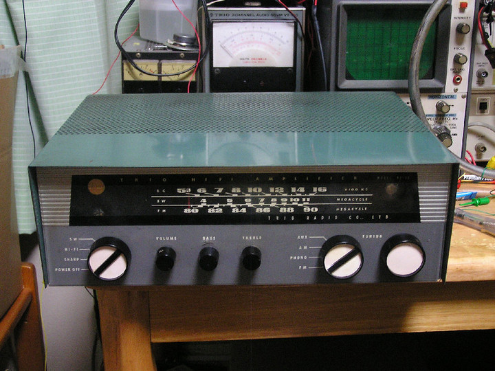 RADIO KITS IN JA : FMチューナー をちょっと 調整。 TRIO FM-30 その3