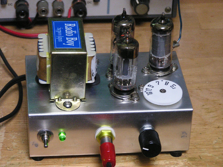 RADIO KITS IN JA : 自作真空管ワイヤレスマイク AM / 半導体AM