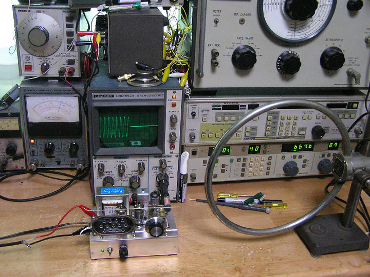 RADIO KITS IN JA : 真空管ラジオ ミニチュア管の小型スーパー 2号機 6BJ6