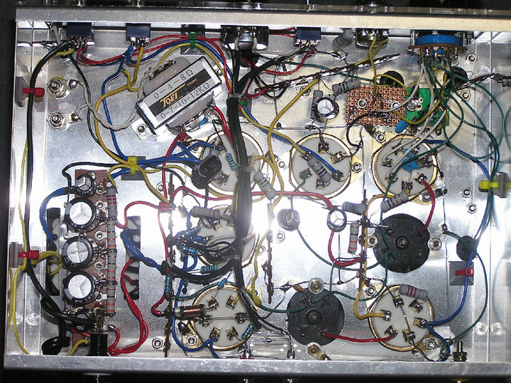 RADIO KITS IN JA : ST管５球スーパーラジオの回路図。 ＳＴ管中波ラジオに、短波をプラスした。