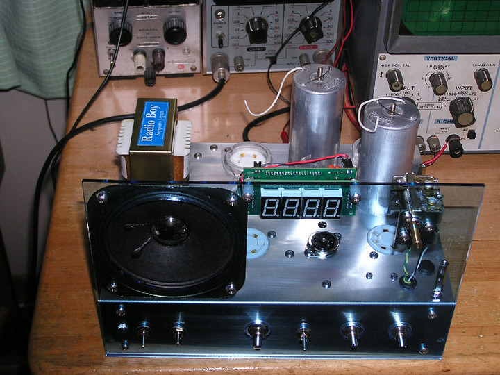 RADIO KITS IN JA : トーンコントロール付きIF2段ST管スーパーを自作中。