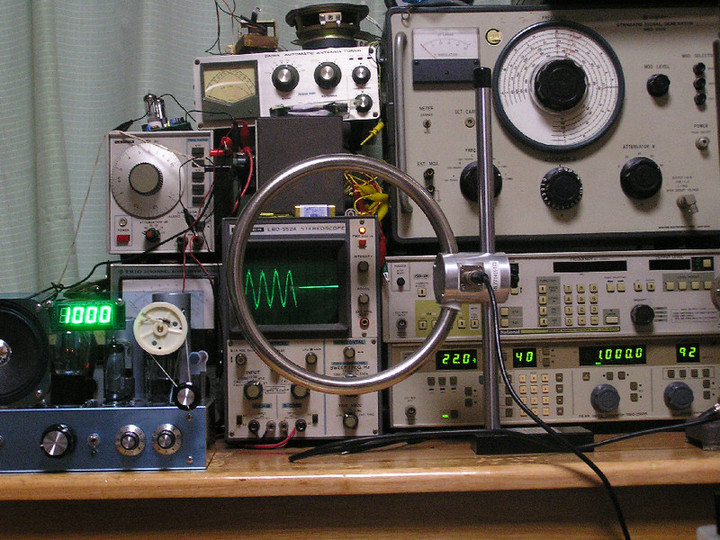 RADIO KITS IN JA : ラジオの調整の基本。標準信号発生器からの信号。JISに準拠して調整。