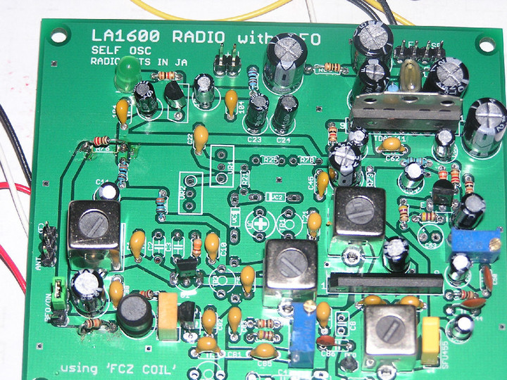 RADIO KITS IN JA : ②シングルスーパー AM/SSB/CW HF受信機、ダブルスーパー VHF受信機(AM