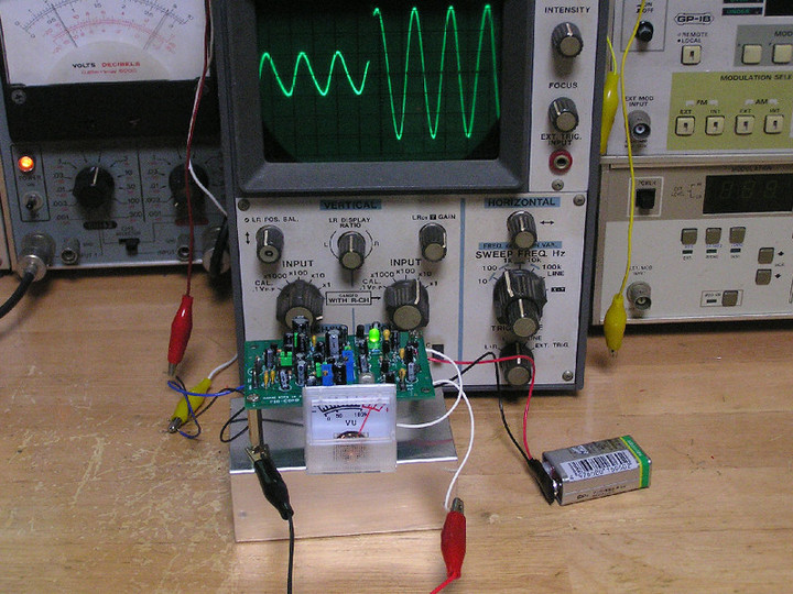 RADIO KITS IN JA : マイクコンプレッサー基板の回路図。NJM2783