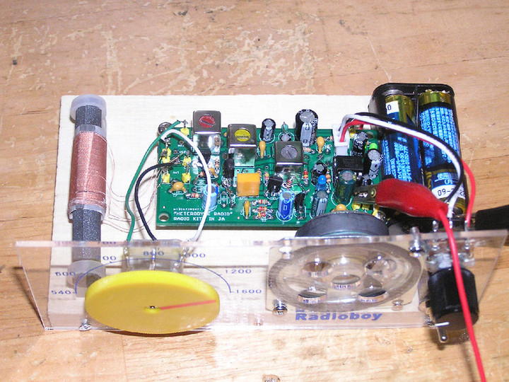 RADIO KITS IN JA : トランジスタラジオ自作： 回路定数。まあ