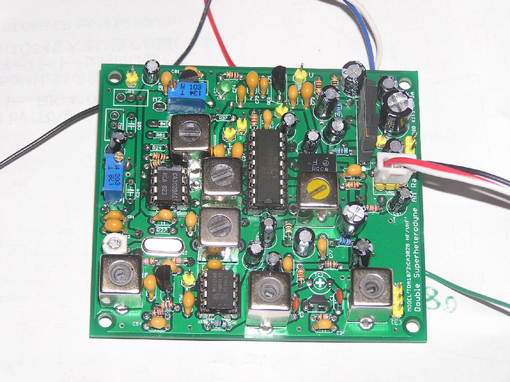 RADIO KITS IN JA : ②シングルスーパー AM/SSB/CW HF受信機、ダブルスーパー VHF受信機(AM,SSB,CW )