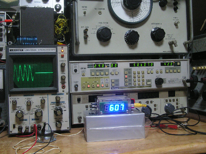 RADIO KITS IN JA : 「AMラジオ： 真空管ラジオ用 周波数カウンタ は 5