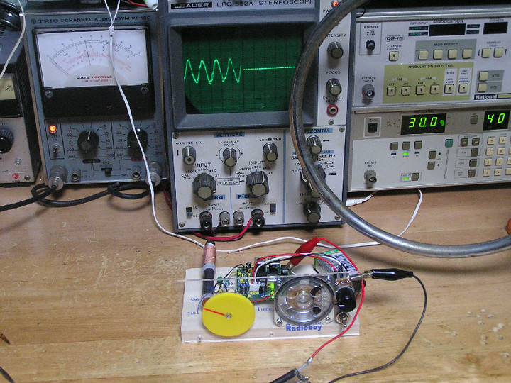 RADIO KITS IN JA : ワンICラジオ(中波)基板。 RADIO KITS IN JA : ワンICラジオ(中波)基板。
