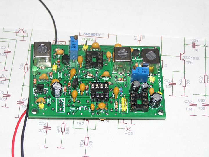 RADIO KITS IN JA : ダイレクトコンバージョン受信基板。