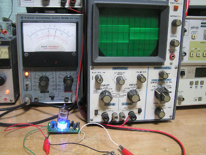 RADIO KITS IN JA : アマチュア無線 ： 真空管 マイク アンプ 自作、 2SK30A + 6AK5