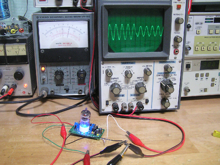 RADIO KITS IN JA : アマチュア無線 ： 真空管 マイク アンプ 自作、 2SK30A + 6AK5