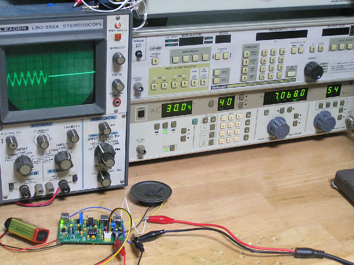 RADIO KITS IN JA : ダイレクトコンバージョン受信基板 (7MHz)：SN16913.