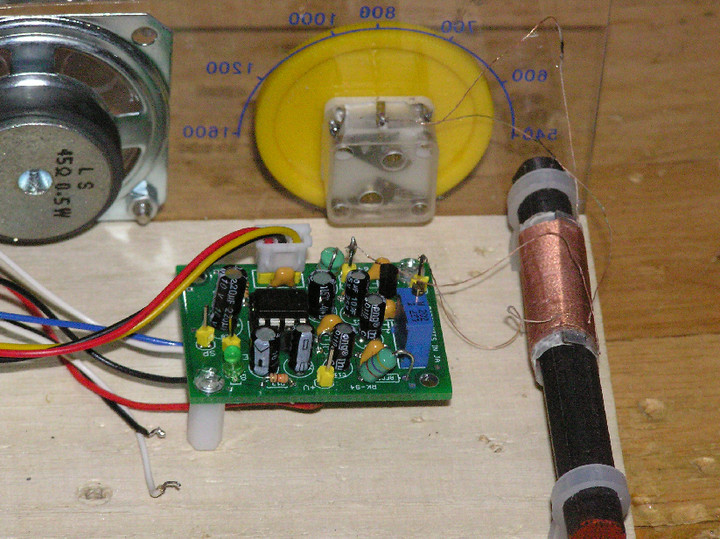 RADIO KITS IN JA : 発振せずにTA7642を使う。 小型ラジオ基板