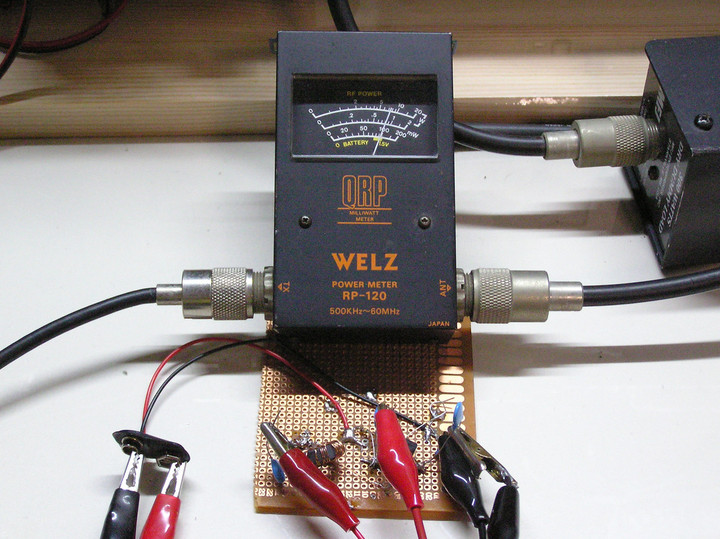 第一電波工業 WELZ ミズホ通信 タイアップ商品 QRP 測定用 通過型 ミリワット メーター RP-120 未使用 希少品