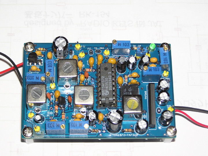 RADIO KITS IN JA : TDA1572TとTDA1572はCB用RX IC群：7MHz帯AM