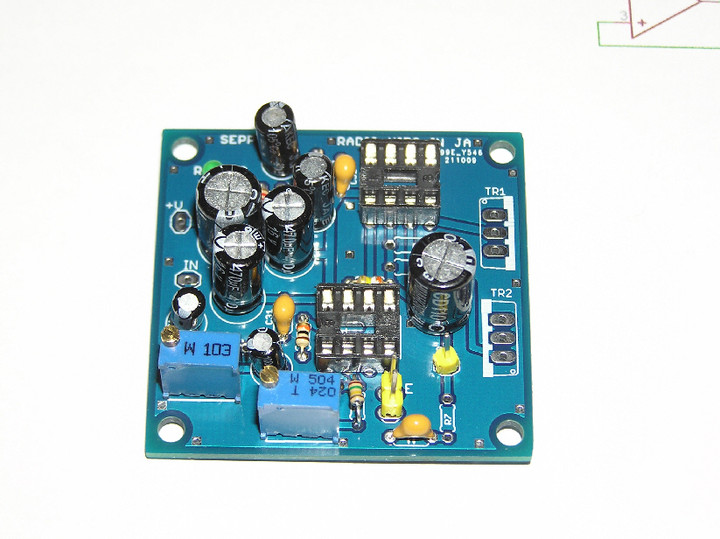 2SC3422  2SA1359 トランジスタ自作アンプ RADIO KITS IN JA : 2SA1359 , 2SC3422のSEPP AMP。トランジスタ