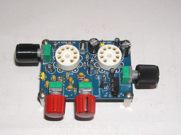 RADIO KITS IN JA : アマチュア無線 ： 真空管 マイク アンプ