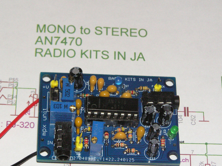 RADIO KITS IN JA : mpx device AN7470 d.i.y : pioneer SX-1300 RADIO KITS IN JA : mpx device AN7470 d.i.y : pioneer SX-1300