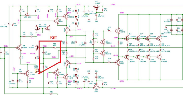 RADIO KITS IN JA : 無帰還純A級オールディスクリート ： 直結型NFBですわ。 それでも無帰還？？？